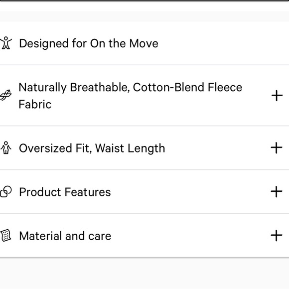 XS/S Scuba Oversized Half-Zip Hoodie Dahlia Mauve  NWT still in package - Picture 5 of 8